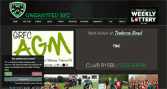 Desktop Screenshot of gwernyfedrfc.co.uk